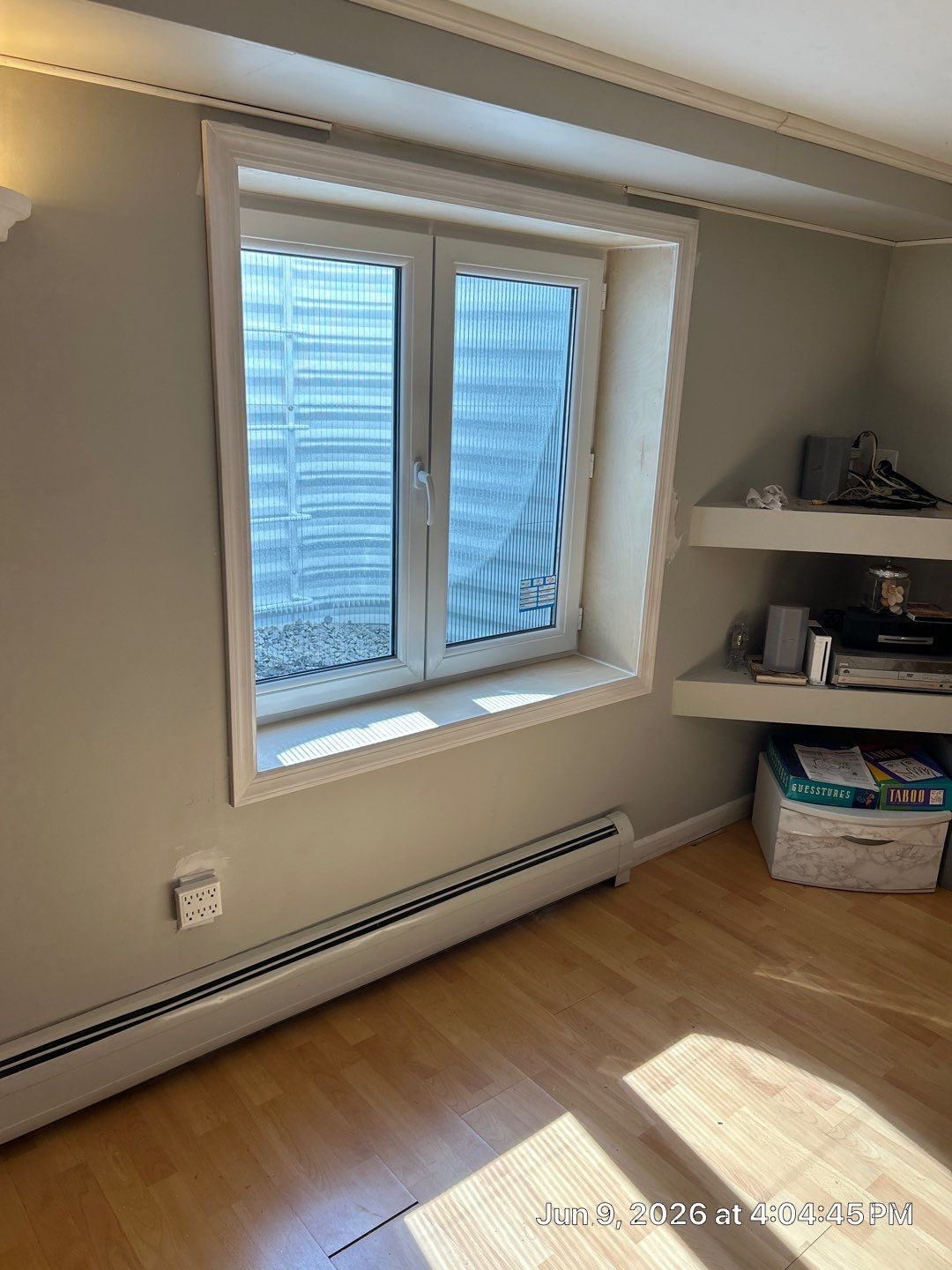 Egress Pros window installation in a Trumbull, Connecticut home